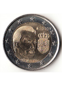 2010 - 2 Euro LUSSEMBURGO Stemma del Granducato Fdc