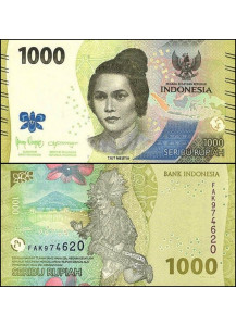 INDONESIA 1000 Rupiah 2022 Fior di Stampa