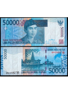 INDONESIA 50.000 Rupiah 2009 BB+
