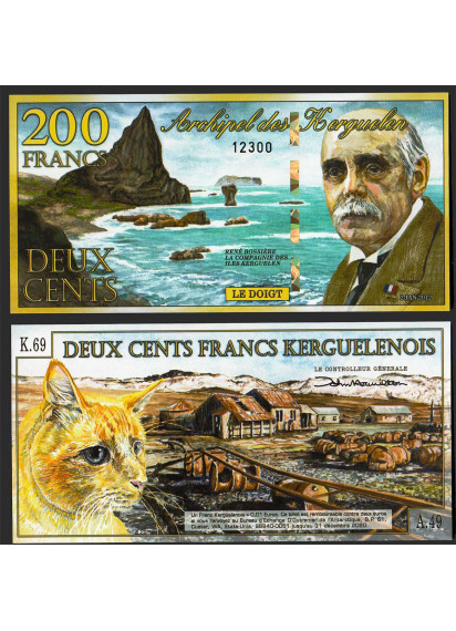 ISOLE KERGUELEN 200 Francs 05.11.2010 Fior di Stampa
