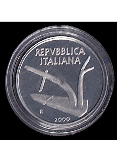 2000 - ITALIA 10 Lire  Proof Fondo Specchio