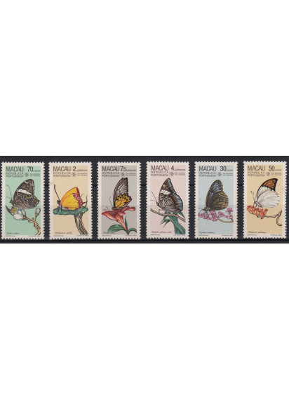 MACAO 1985 francobolli serie completa nuova Yvert e Tellier 513-8