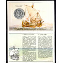 1987 - Portogallo 100 Escudos Argento commemorativa Gil Eanes Navigatore portoghese