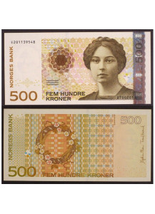 NORVEGIA 500 Kroner 2005 Sigrid Undset Fds