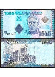 TANZANIA 1000 Shilingi 2010 Unc