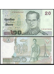 THAILANDIA  20 Baht 2003 BB+
