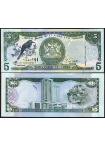TRINIDAD & TOBAGO 5 Dollars 2006 Fds